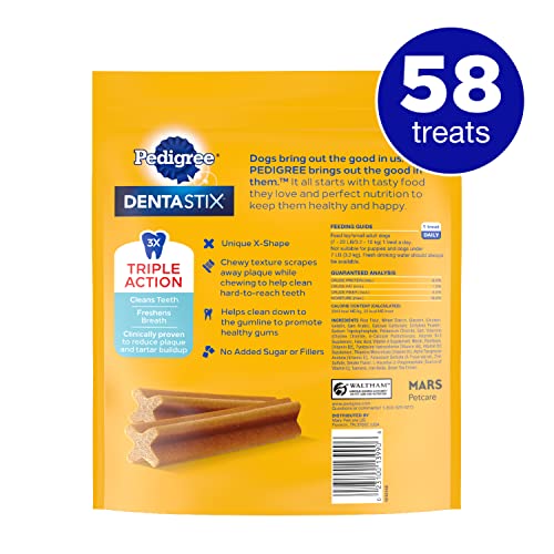 Toy/Small Dog Dental Treats Original Flavor Dental Bones, 1.68 lb. Value Pack (108 Treats) I291