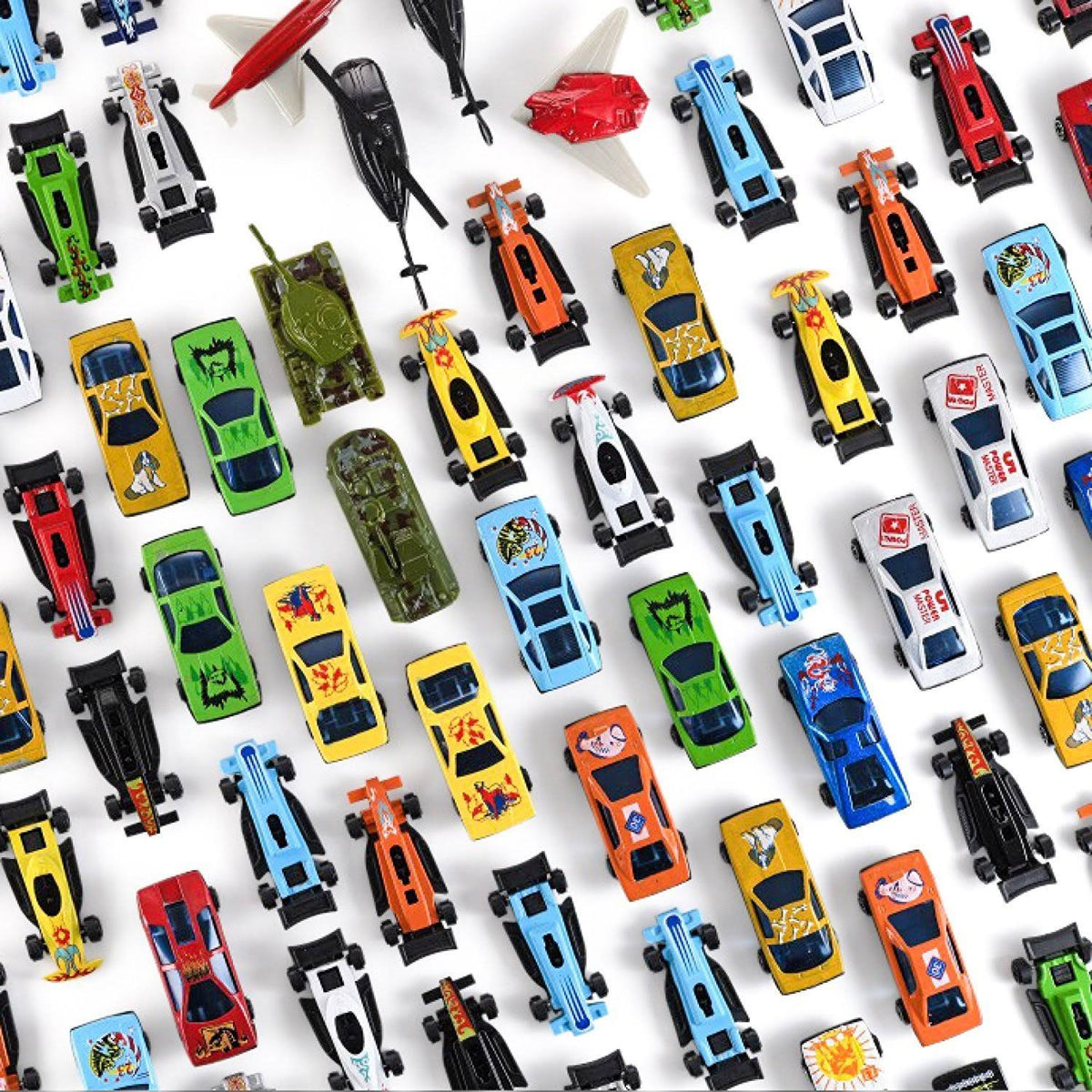 100 PC Die Cast Toy Cars L947