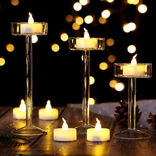 100 Battery Operated LED Warm White Tea Light Candle D964412