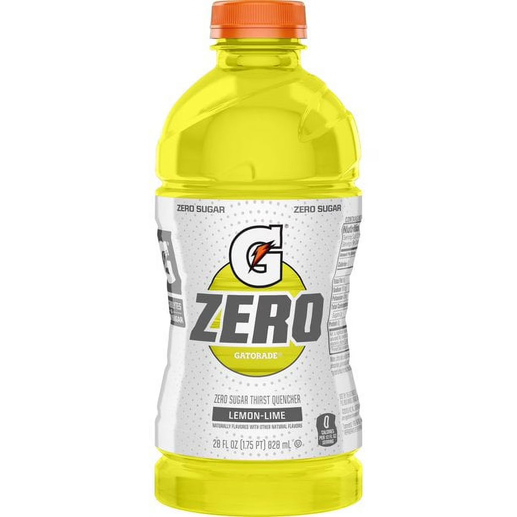 Lemon Lime Sport Drink, 28 oz Bottle, Quantity of 15 A60674