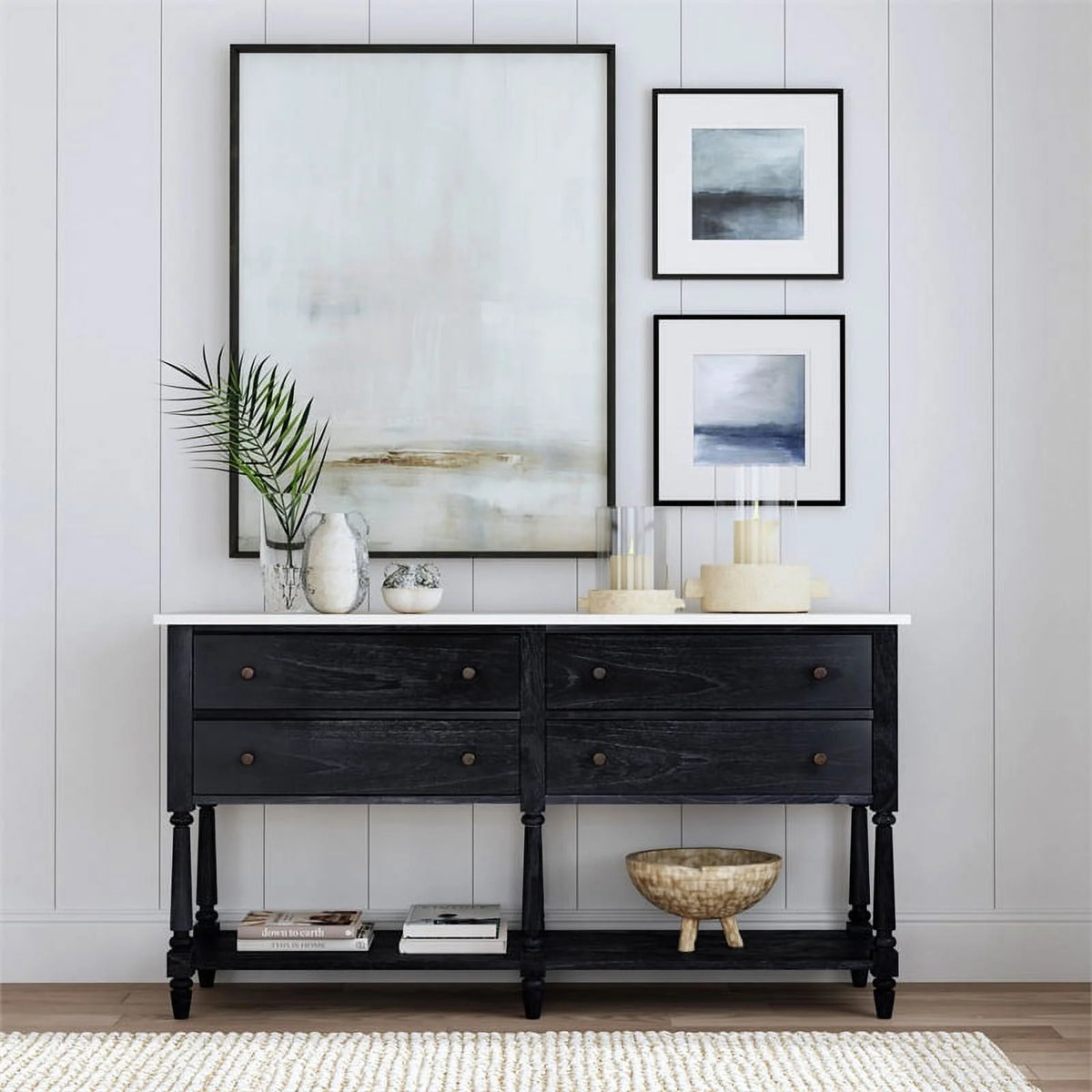 Black Marble Sideboard T958012