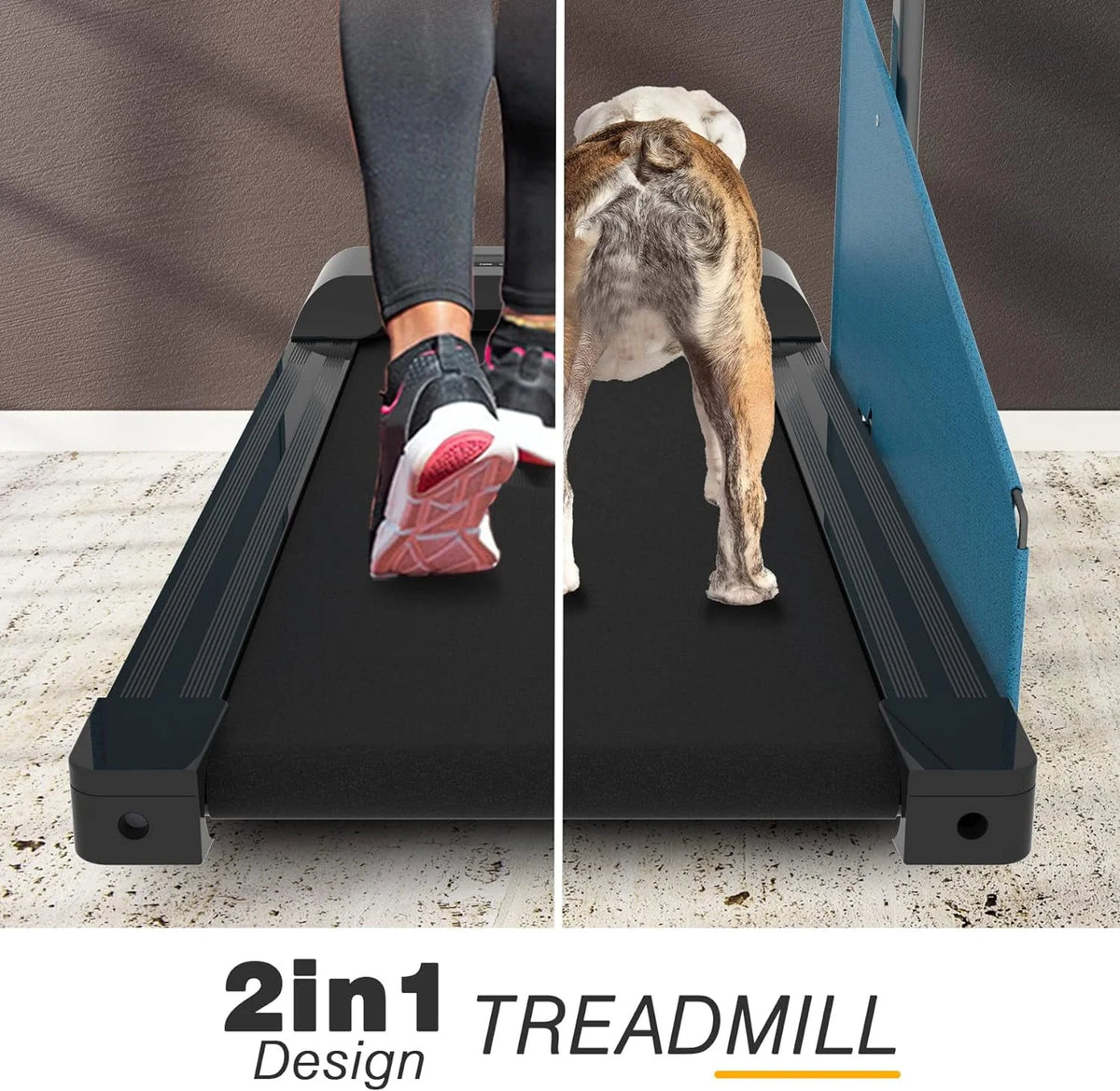 Folding Dog Treadmill 220lbs Weight Capacity I13723