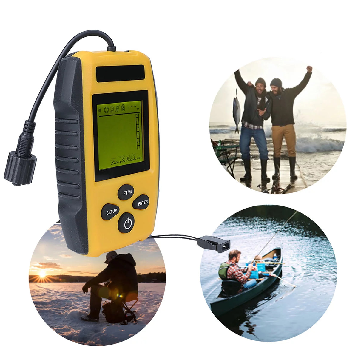 Portable Fish Finder Y5592