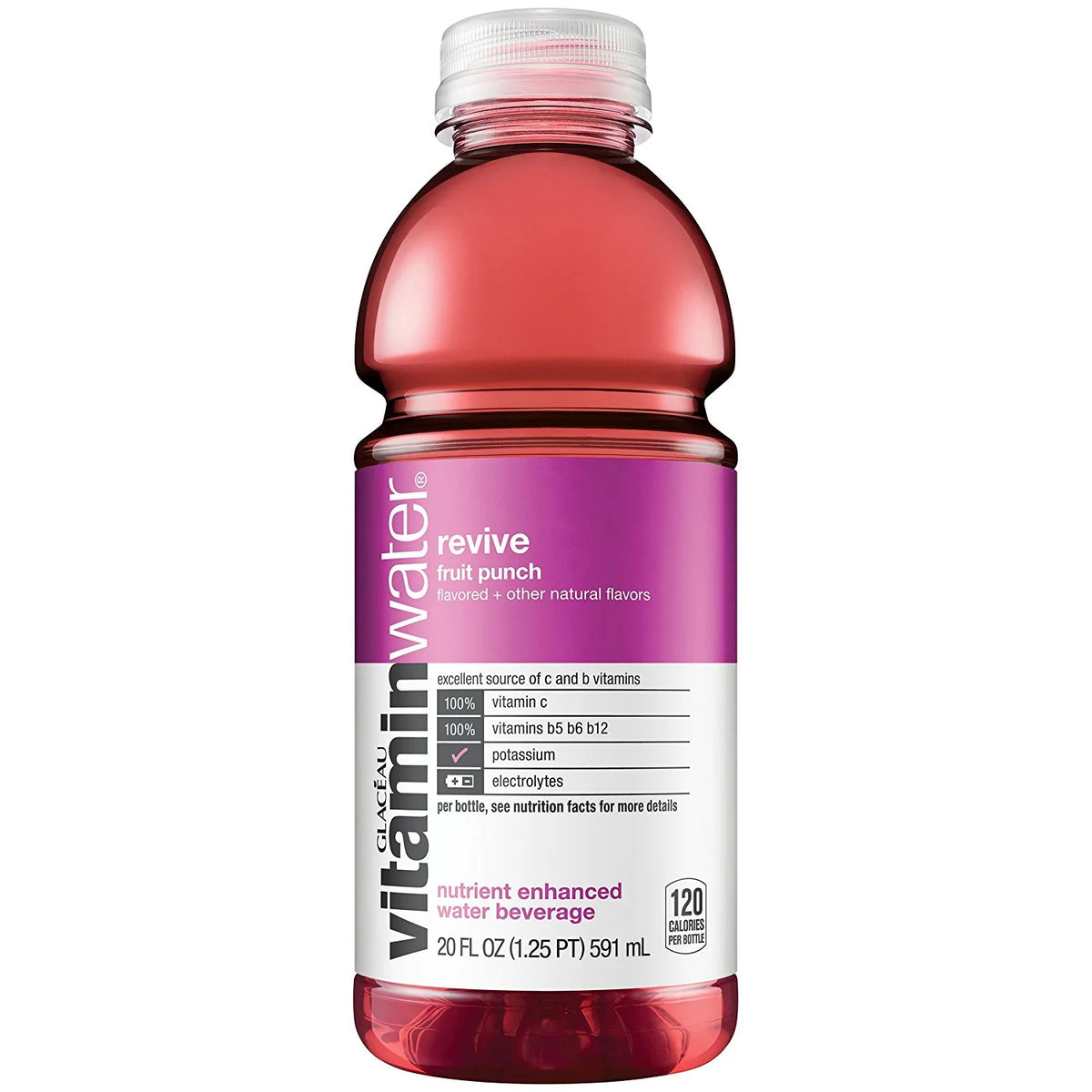 12 Pack 20 fl oz Vitaminwater Variety Pack X85290