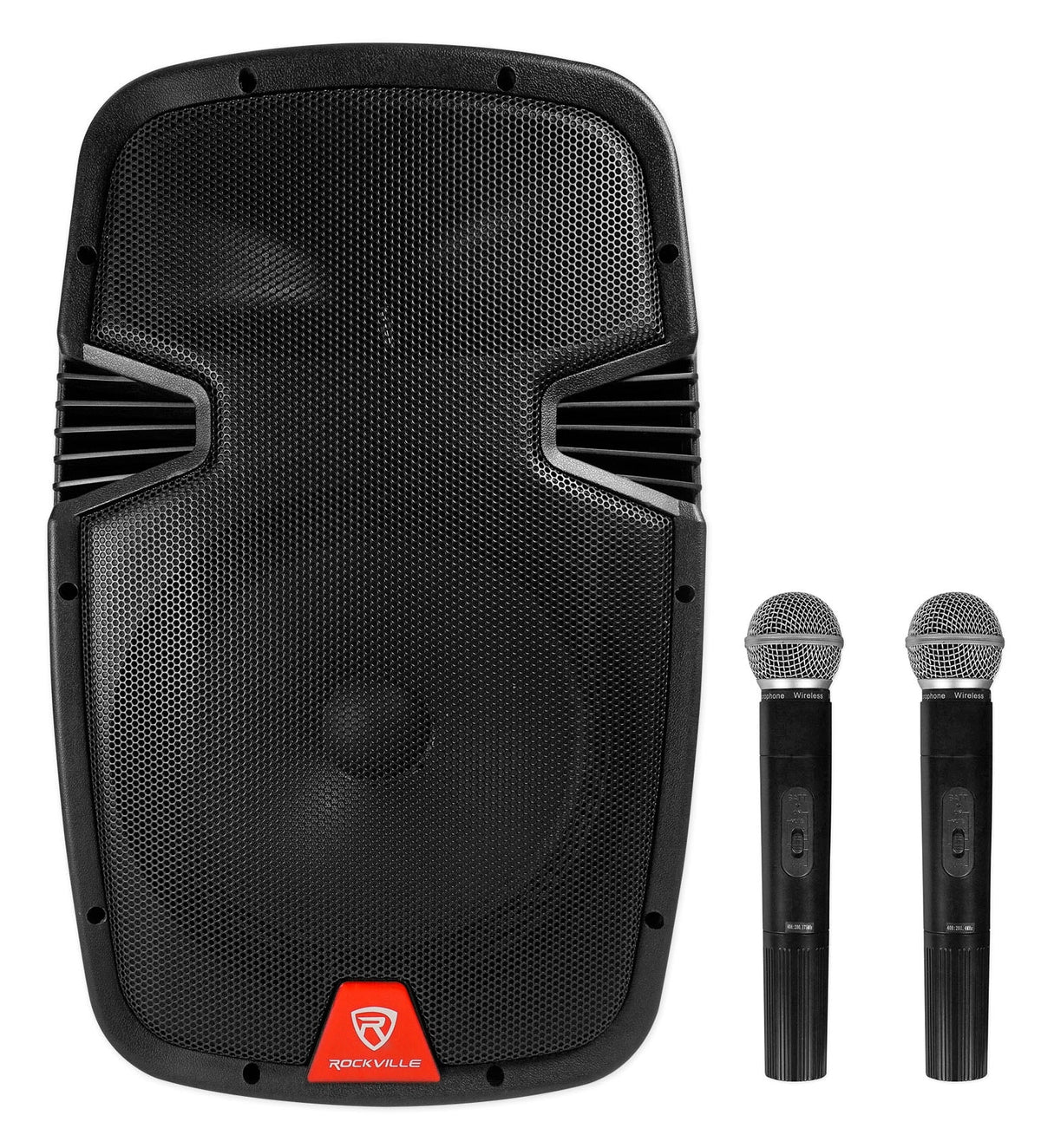 12" Rechargeable Powered 600W DJ PA Speaker with Bluetooth R1946