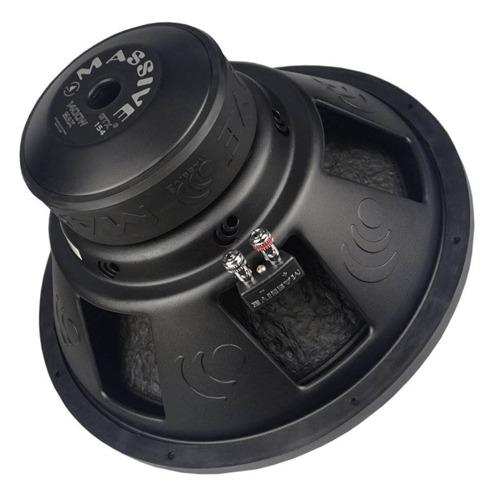 Dual 15 inch Car Subwoofer 4 ohm 1400W 700 rms G9690