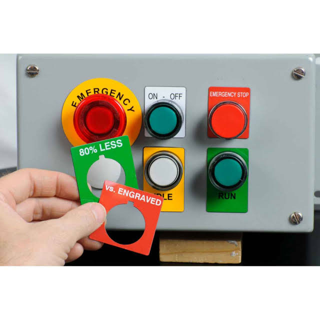 1.5 in H x 1.2 in W Label R307
