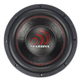 Dual 15 inch Car Subwoofer 4 ohm 1400W 700 rms G9690