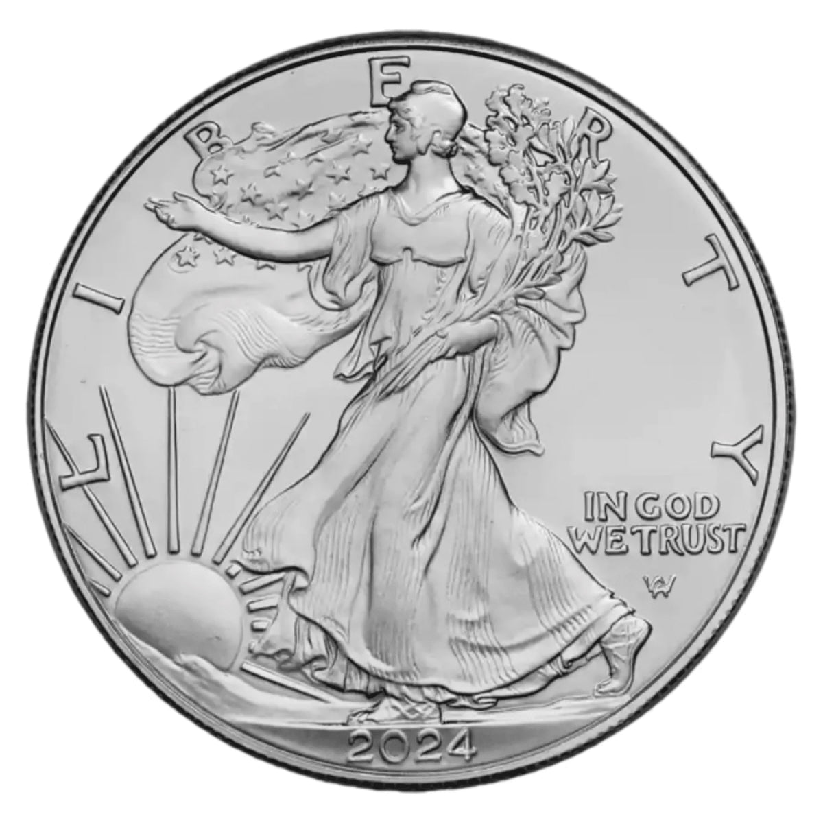 1 oz American Silver Eagle Coin Tube of 20 Coins U54547