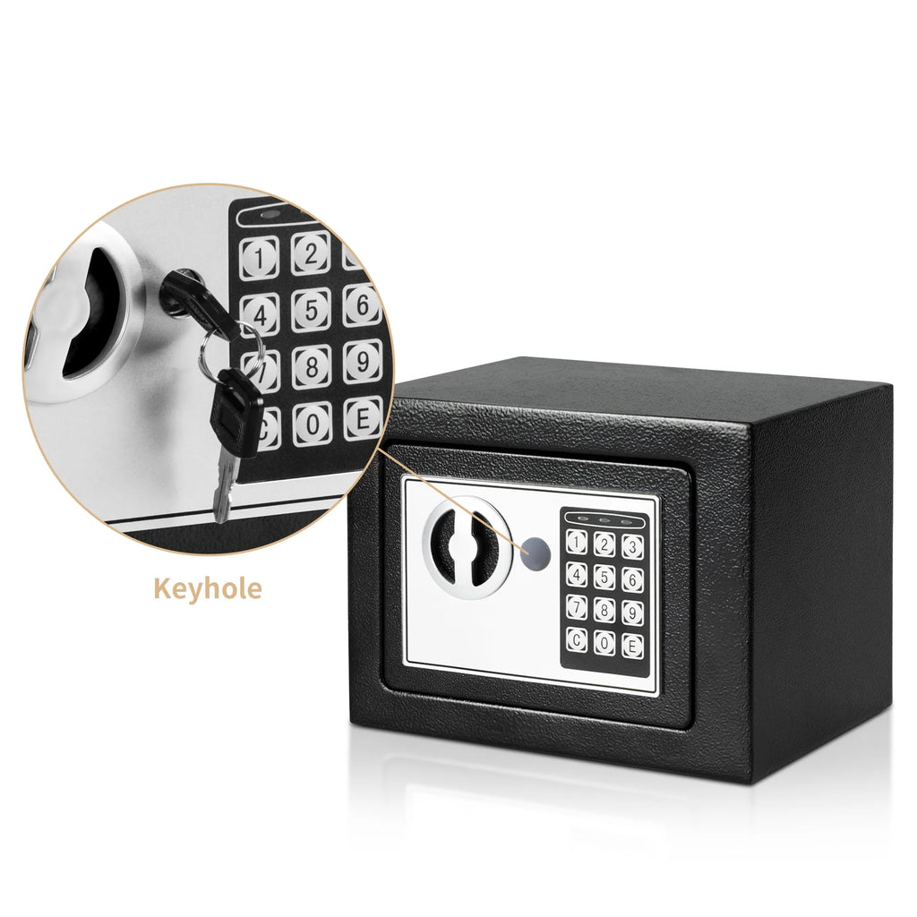 0.2 Cubic Feet Electronic Digital Steel Safe Box Z672
