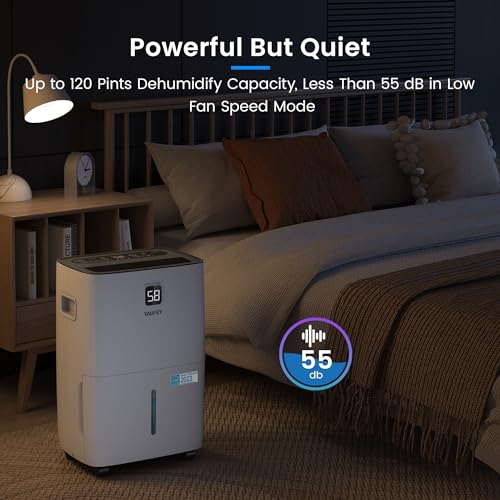 0.48 Gallon Dehumidifier with Auto or Manual Drainage V42480