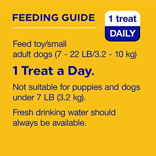 Toy/Small Dog Dental Treats Original Flavor Dental Bones, 1.68 lb. Value Pack (108 Treats) I291