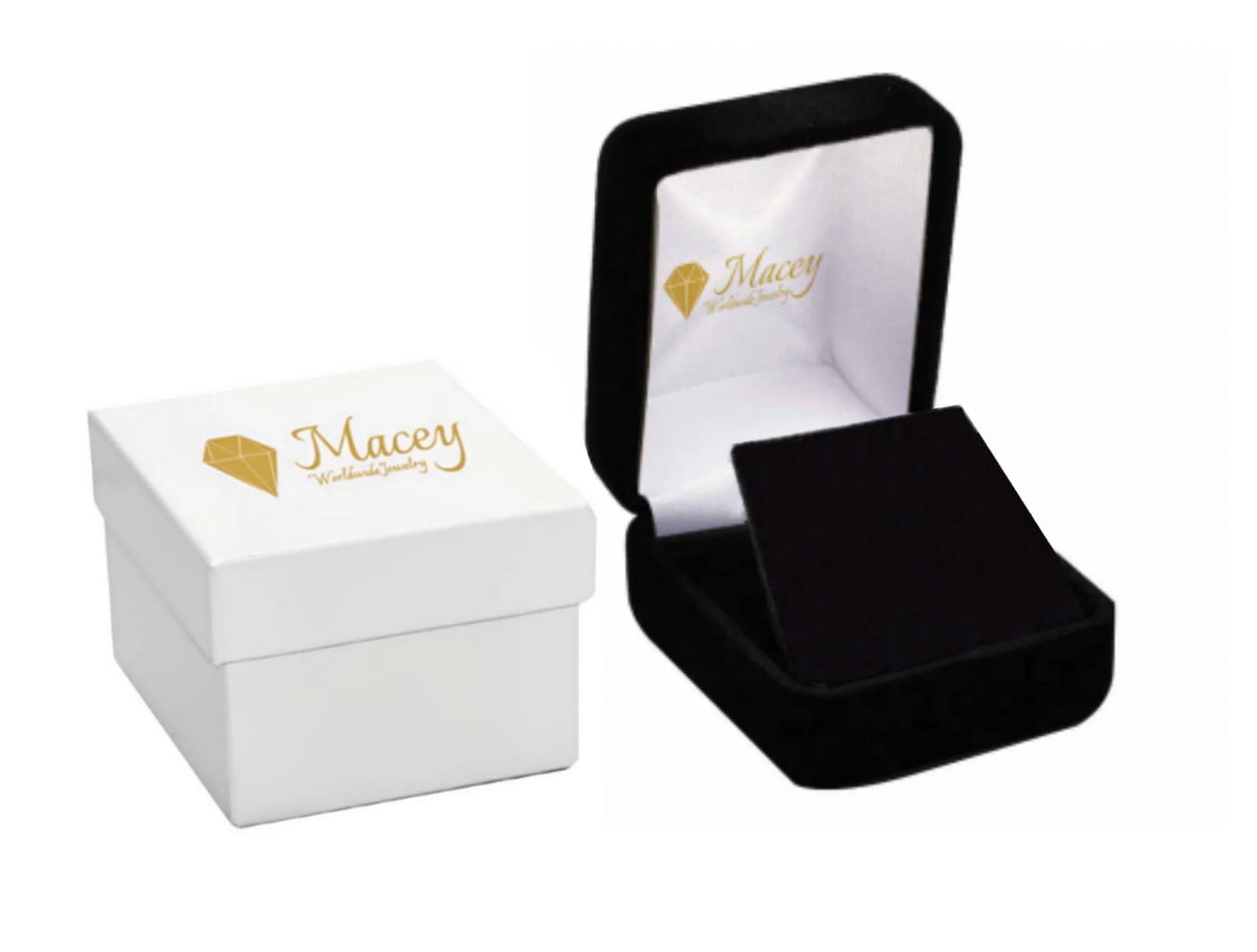 10k Yellow Gold Diamond Octagon Earrings 1/6 Ctw S407