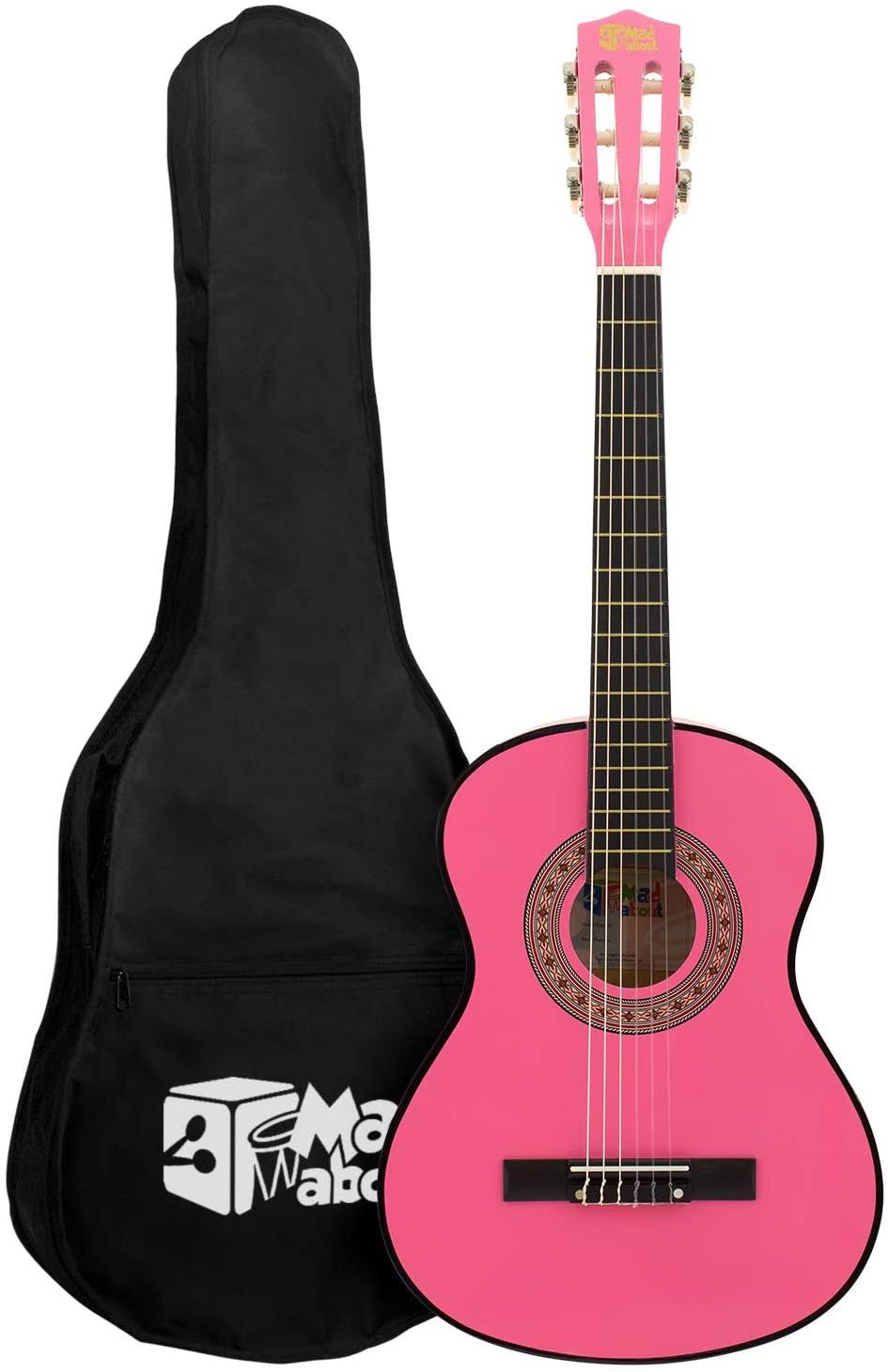 1/2 Size Pink Classical Guitar with Carry Bag A537021