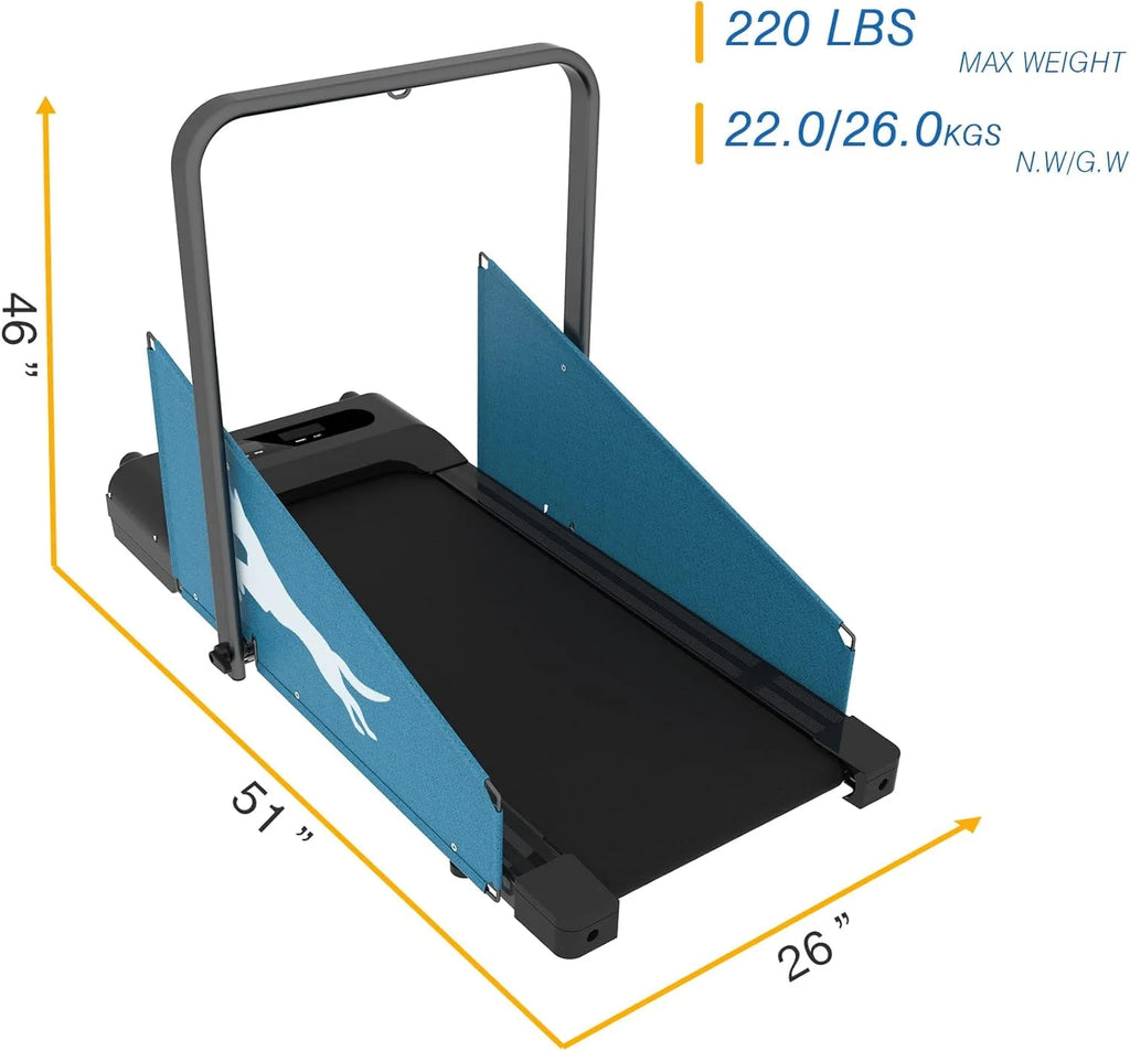Folding Dog Treadmill 220lbs Weight Capacity I13723