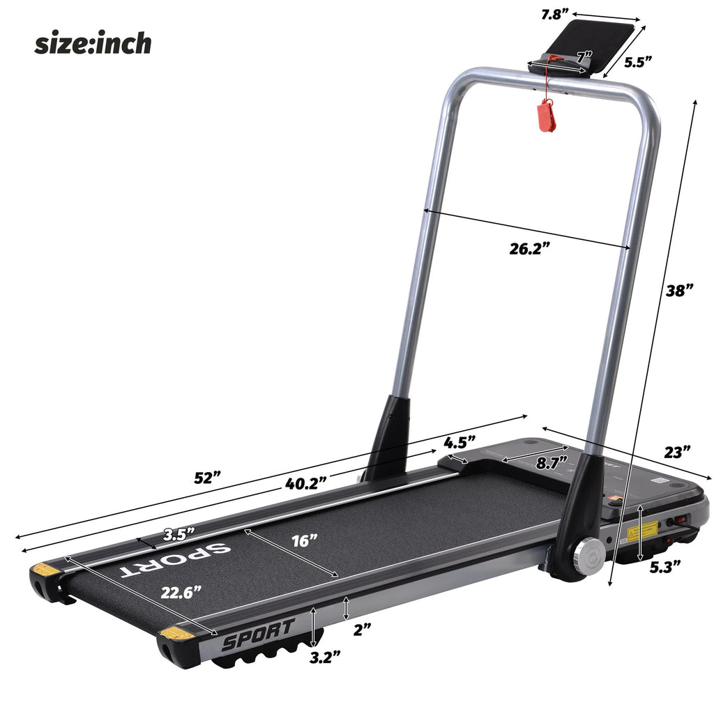 Folding Dog Treadmill 220lbs Weight Capacity I13723