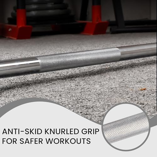 1 Inch Barbell Bar 300 Pound Capacity Y27228