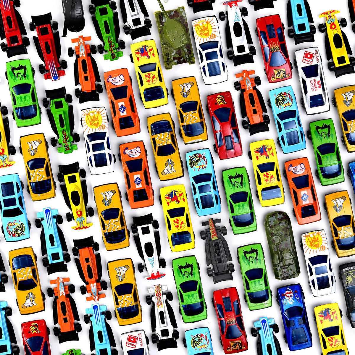 100 PC Die Cast Toy Cars L947