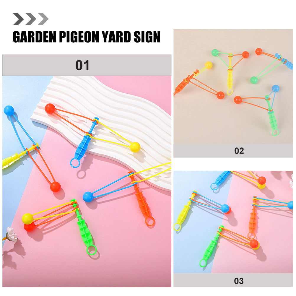 30 Pcs Plastic Hand Cranked Bumper Ball Toy F728