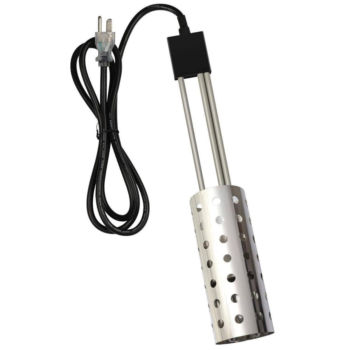 1000W Electric Immersion Heater with 304 Stainless-Steel Guard H155752