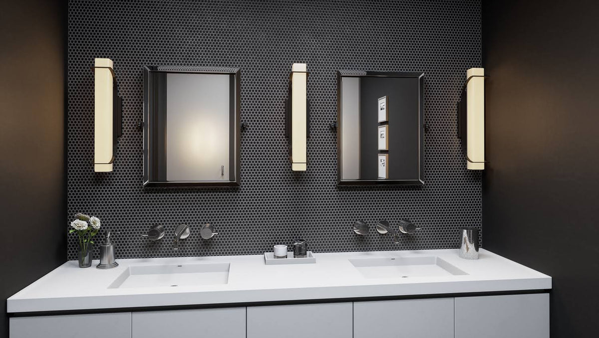 Earth Black Bath Light X862