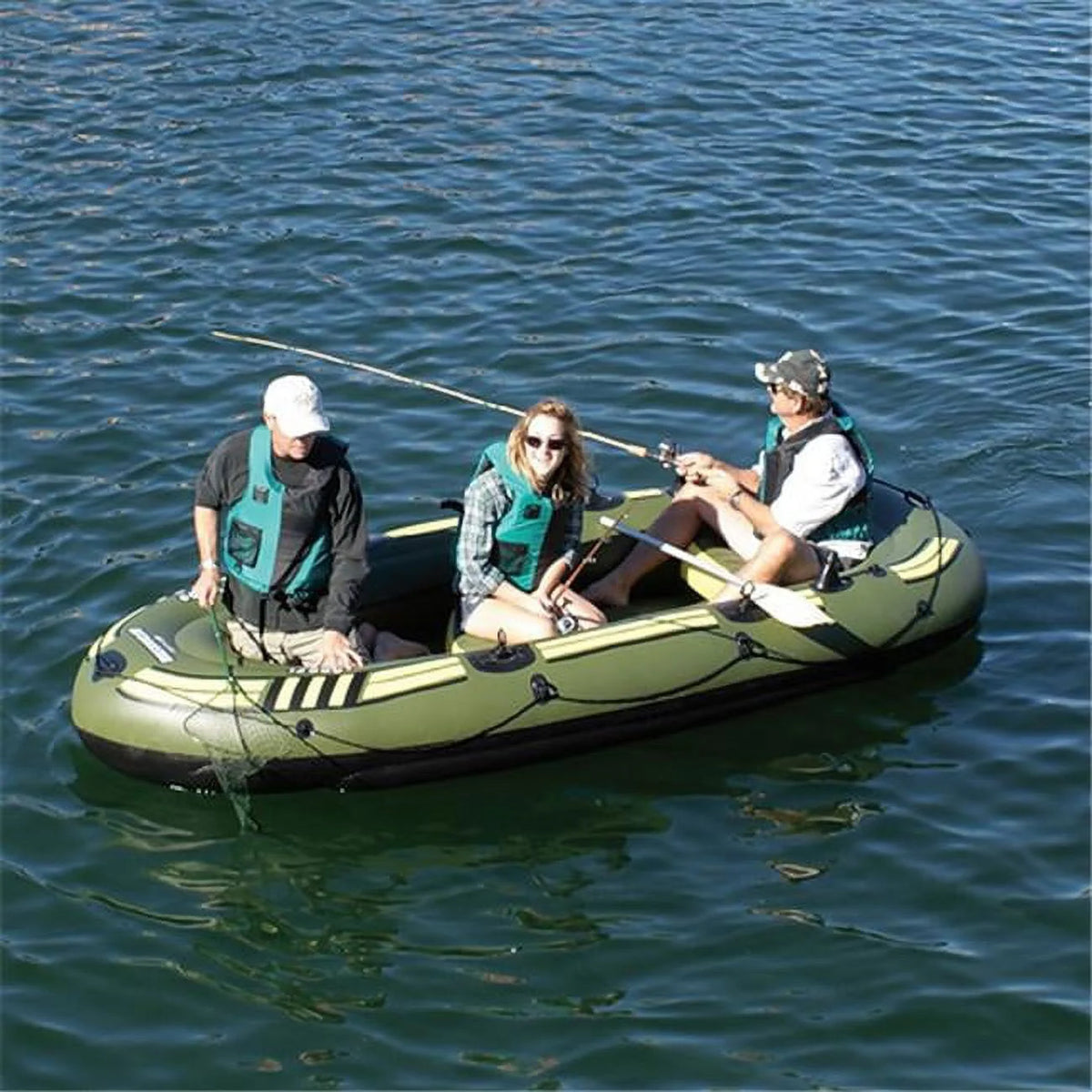 12-Foot Heavy-Duty Inflatable Fishing Boat R8880