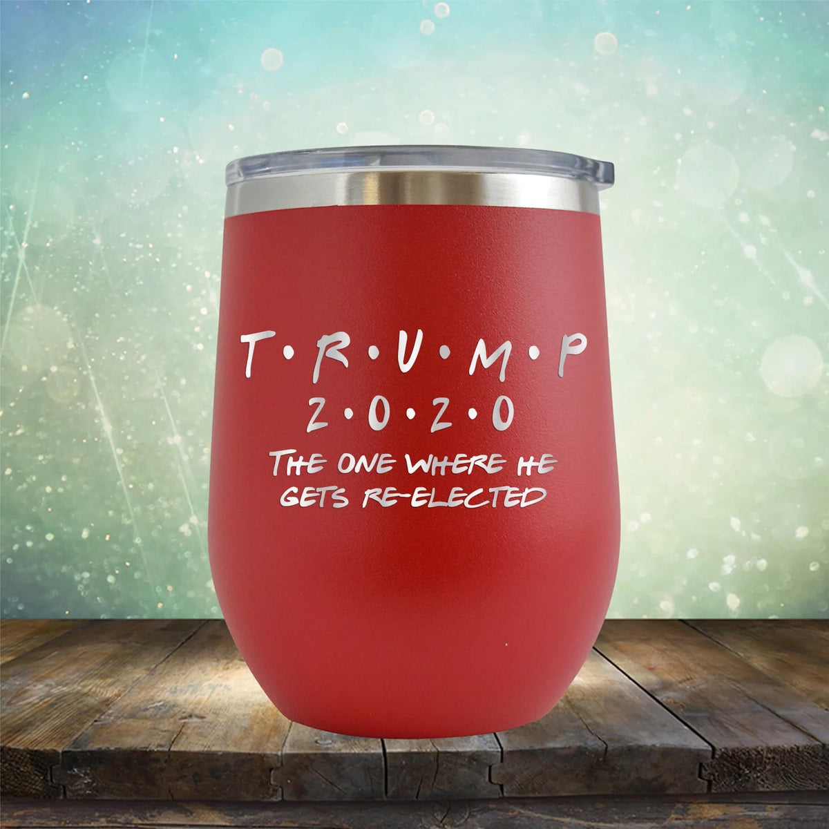 12 oz Engraved Red Wine Cup T840503